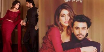 Iman Ali and Farhan Saeed Set A Sizzling Cover Shoot For Touch Button