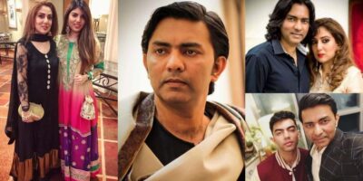 Family Pictures of Sajjad Ali with His Wife, Daughters & Sons