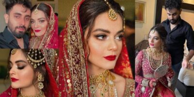 Minal Khan Wedding Dress – Designer & Makeup Artist