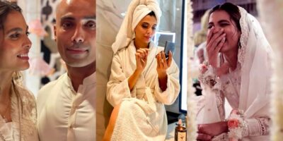 Mushk Kaleem’s Wedding Pictures with Husband Nadir Zia