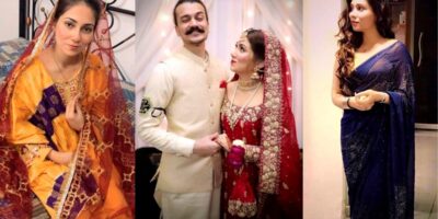 Zubii Majeed Wedding Pictures with Her Husband Rohail Khan
