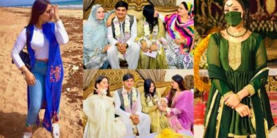Aiman Khan Brother Maaz Khan Engagement Pictures with Her Fiancé Sabah