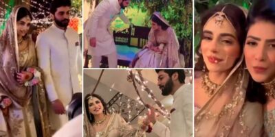 Actor Ali Josh Wedding Pictures with His Wife Natasha Khan