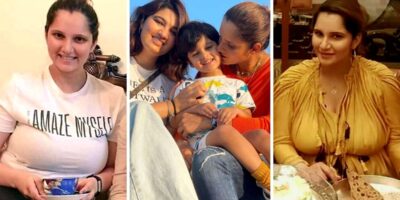 Beautiful Pictures of Shoaib Malik and Sania Mirza with Their Son Izhaan