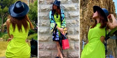 Most Glamourous Pictures of Ayesha Omar Enjoying Her Trip to Barcelona