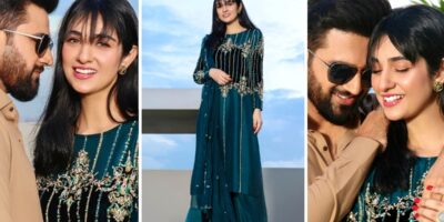 Sarah Khan and Falak Shabir Look Perfect Together In Eid Pictures