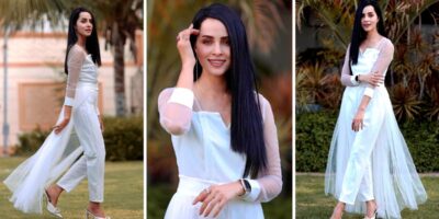 Nimra Khan Impresses her Fans with her White Outfit