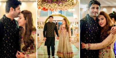 Rabia Anum and her Husband Looked Dazzling at a Recent Wedding