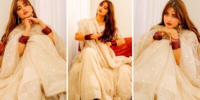 Sajal Aly Stunned the Crowd with her Festive Look for Eid
