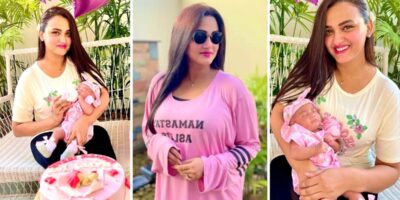 Kiran Tabeir Celebrates One-Month Birthday Of Her Daughter Izzah