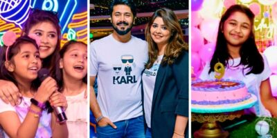 Ali Abbas Celebrates the Birthday of His Daughter with His Wife