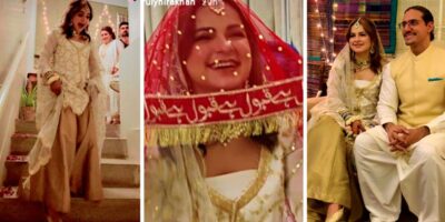 Hira Hussain Wedding Pictures with her Husband Faris Khalid