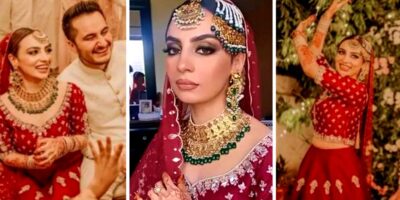 Mehar Bano Wedding Pictures With Her Husband and Family