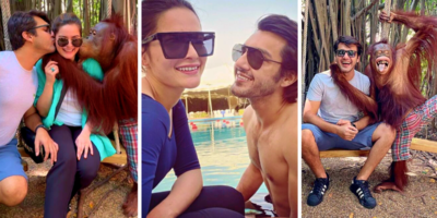 Beautiful PICS of Minal Khan and Ahsan Mohsin Ikram from their Trip to Thailand