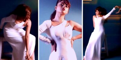 Sajal Aly Glows in All White at the Red Sea International Film Festival [Pictures]