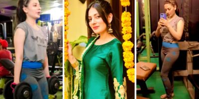Fajr Sheikh Shares Exclusive Pictures of her Workout Look