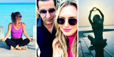 Wasim Akram is Enjoying a Family Vacation with his Wife and Daughter [Pictures]