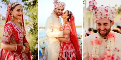 Ushna Shah Wedding Pics with Husband, Family & Friends