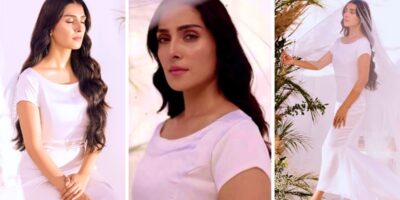 Ayeza Khan Brings Magical Elegance with her White Ensemble [Pictures]