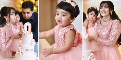 Kiran Tabeir Celebrates the First Birthday of Her Daughter Izzah
