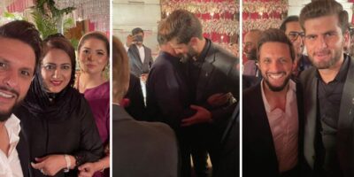 Shaheen Afridi Walima Pics with Family and Friends